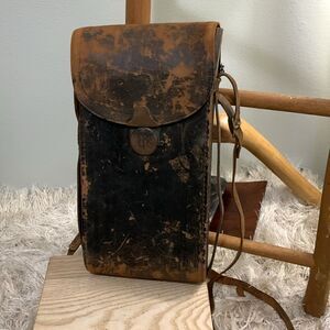 Vintage Eastman Kodak Co Leather Case For No. 3 A Folding Pocket Kodak Camera